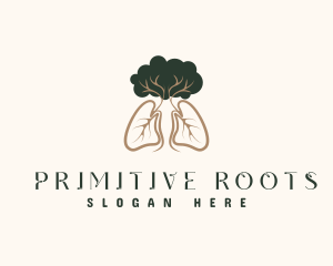 Natural Tree Lung logo design