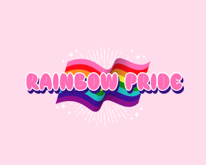 Gay - Rainbow Pride Flag logo design