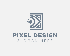 Pixel Eye Technology logo design