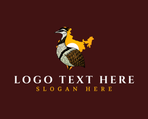 Avian - India Wildlife Bird logo design