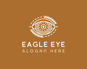 Surveillance Camera Eye  logo design