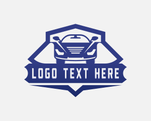 Mechanic - Sports Car Racing Vehicle logo design