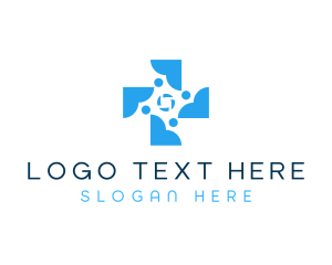 Social - Modern Community Group logo design