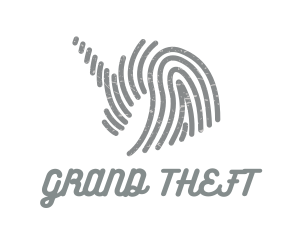 Magic - Grey Unicorn Fingerprint logo design