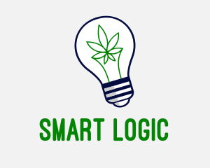 Logic - Cannabis Light Bulb Dispensary logo design