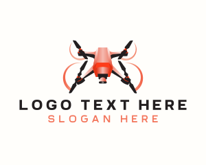Flight - Drone Camera Photographer logo design
