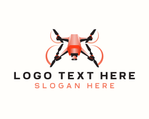 Surveillance - Drone Camera Photographer logo design