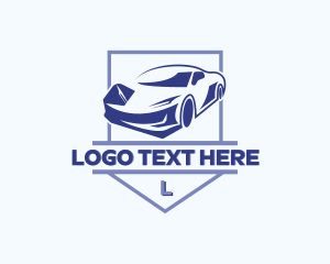 Rideshare - Car Auto Garage logo design