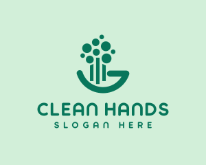 Clean Hand Sanitizer  logo design