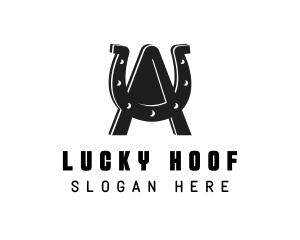 Horseshoe - Lucky Horseshoe Ranch logo design