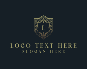 Boutique - Upscale Royal Shield logo design