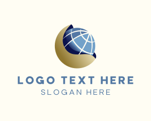 Export - Globe Planet Trading logo design