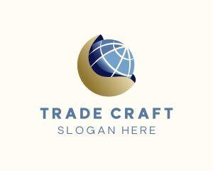 Trading - Globe Planet Trading logo design