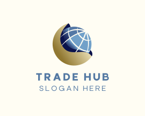 Trading - Globe Planet Trading logo design