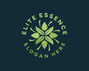 Environmental - Organic Herbal Leaves logo design
