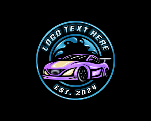 Shiny - Car Vehicle Detailing logo design