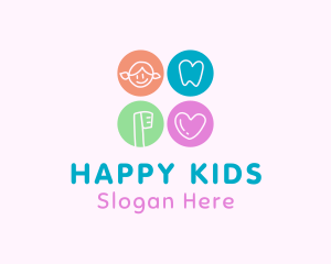 Preschool Kindergarten Kid logo design