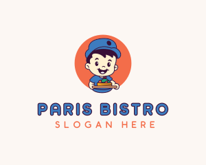 Pancake Boy Restaurant logo design