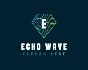 Generic Diamond Waves logo design