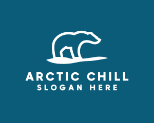 Wildlife Polar Bear  logo design