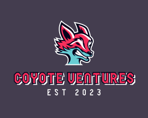 Coyote - Wild Fox Animal logo design