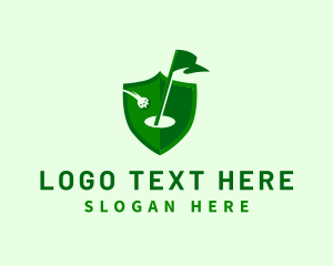 Golf Hole Ball Logo