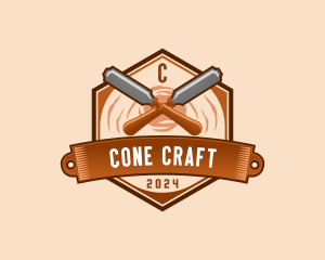 Chisel Wood Carpentry logo design