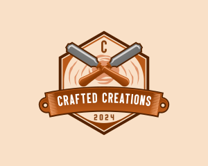 Chisel Wood Carpentry logo design