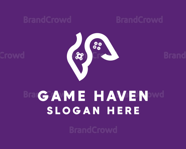 Player Gaming Controller Logo