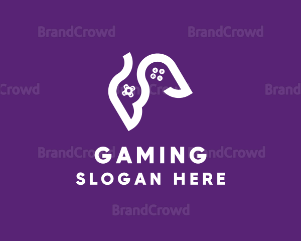 Player Gaming Controller Logo