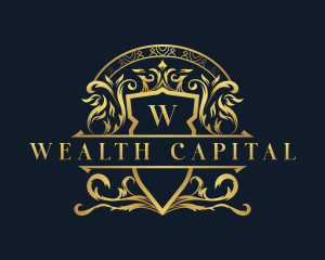 Royalty Jewelry Wealth logo design