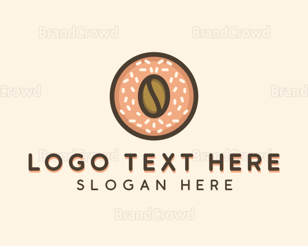 Coffee Donut Pastry Logo