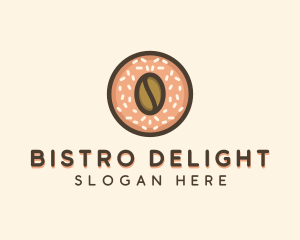 Coffee Donut Pastry logo design