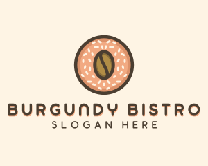 Coffee Donut Pastry logo design