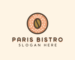 Coffee Donut Pastry logo design