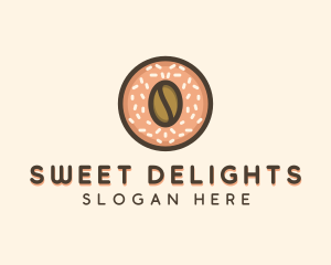 Coffee Donut Pastry logo design