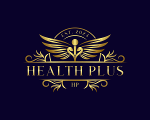 Medical Health Caduceus logo design