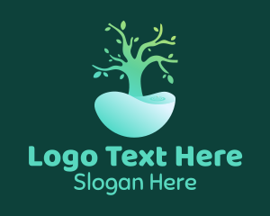 Natural Tree Pond Logo