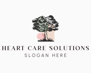 Old Tree Landscape logo design