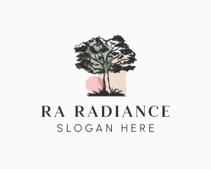 Old Tree Landscape logo design