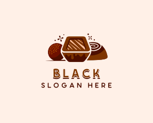 Snack - Chocolate Candy Dessert logo design