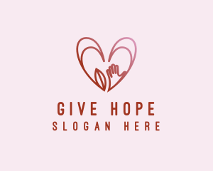 Donation - Volunteer Charity Heart logo design