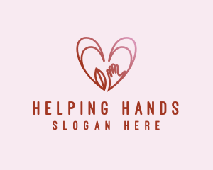 Volunteer - Volunteer Charity Heart logo design