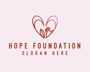 Nonprofit - Volunteer Charity Heart logo design