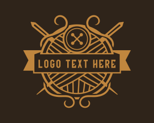 Fabric - Yarn Needle Tailoring logo design