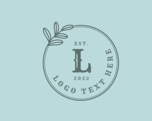 Event Planner - Leaf Nature Boutique logo design