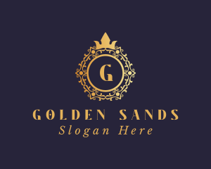 Royal Golden Shield logo design