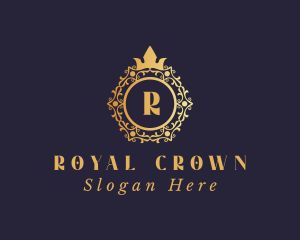 Royal Golden Shield logo design