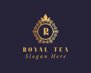 Royal Golden Shield logo design