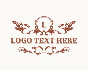 Fashion Floral Boutique Logo